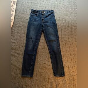 J Crew - button fly skinny jeans - sz 28